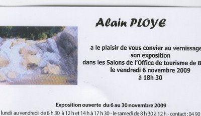 EXPOSITION : Alain PLOYE