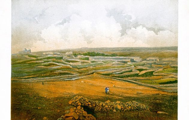 La route des crêtes, jalonnée par des épisodes bibliques majeurs