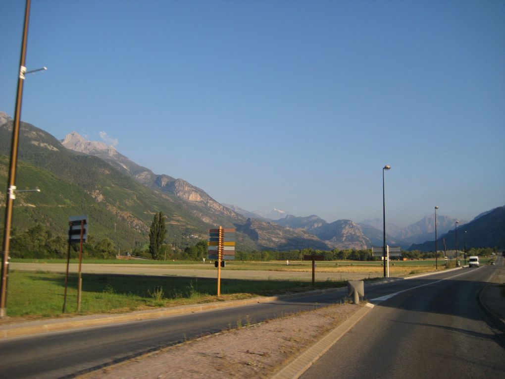 Sur la route du parc des Écrins en direction de Briançon.