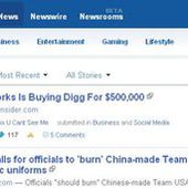 Digg news site merges with rival