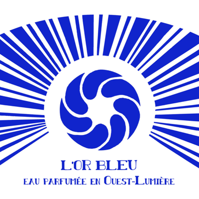 L'OR BLEU - Eau parfumée en Ouest-Lumière