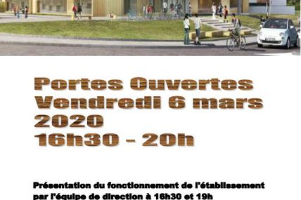 PORTES OUVERTES VENDREDI 6 MARS