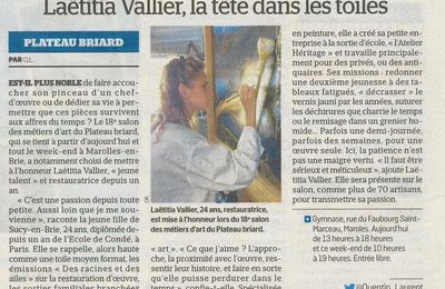 Article Le Parisien du 14/10/16