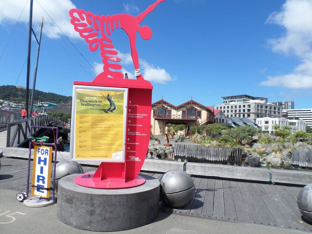 Wellington la venteuse, la ville de l'art