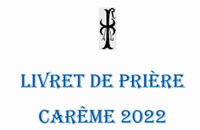 Livret de Carême 2022