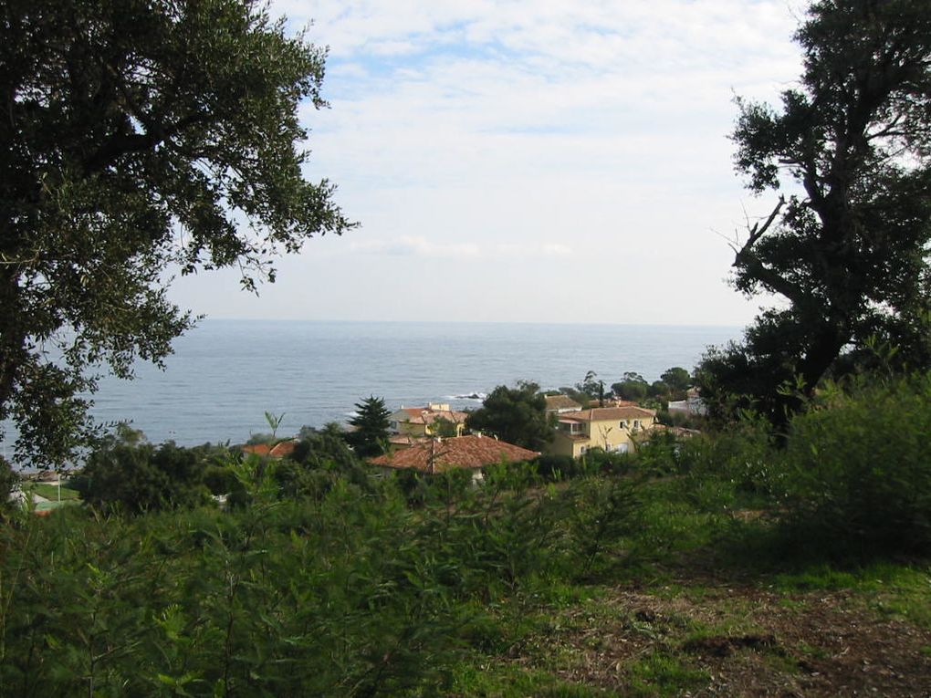 Quelques vues du tracé empruntant les pistes et chemein situés sur le domaine du conservatoire du littoral.