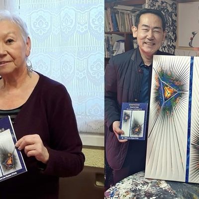 Surprise dans le journal en Corée 