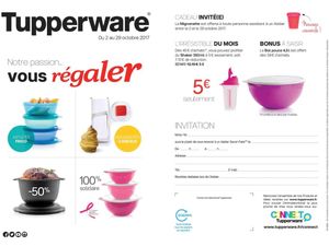 Octobre chez Tupperware 