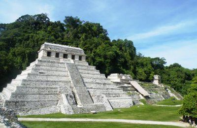 Cite maya de Palenque, chute d eau de Misol Ha et de Agua Azul