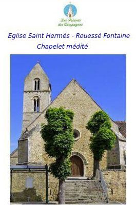 6 avril : chapelet à Rouessé-Fontaine