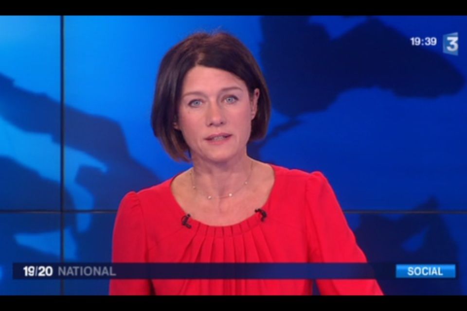 [2012 10 18] CAROLE GAESSLER - FRANCE 3 - LE 19 20 @19H30