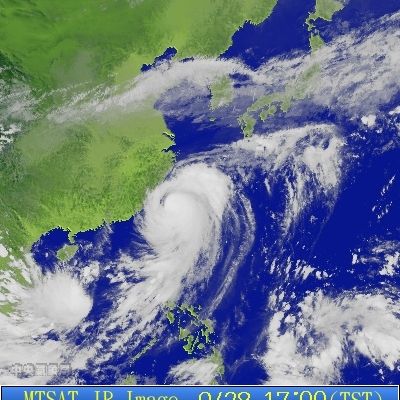 280 kph winds (Super Typhoon)