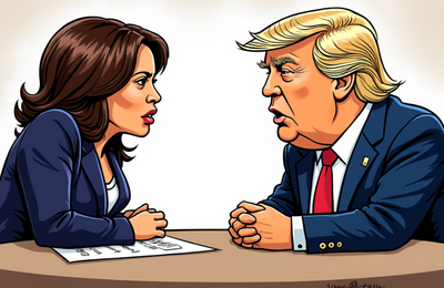 Ficciones y fricciones: Trump vs. Kamala