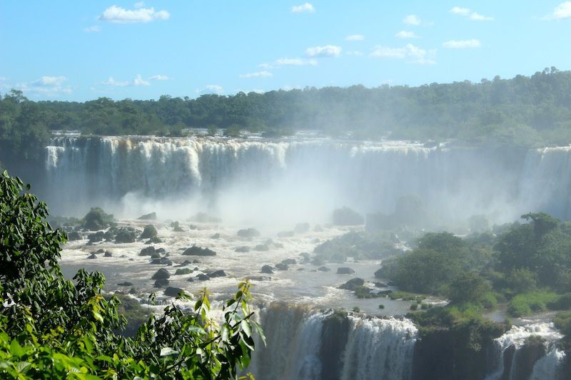 Les chutes d'Iguazu - BRESIL : des vues panoramiques 