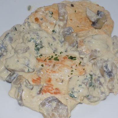 Escalopes à la normande dukan