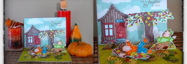 Une carte sur le thème de l'automne