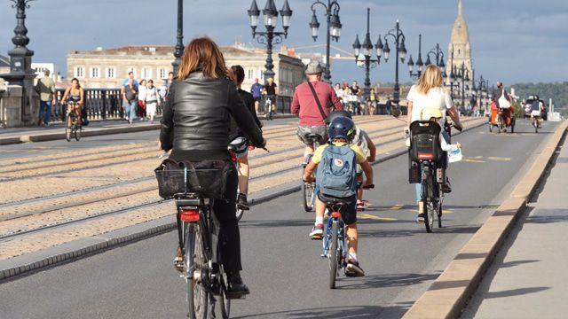 faire du vélo en ville