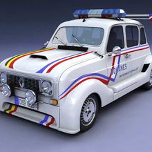 Renault 4 " Rien à déclarer "