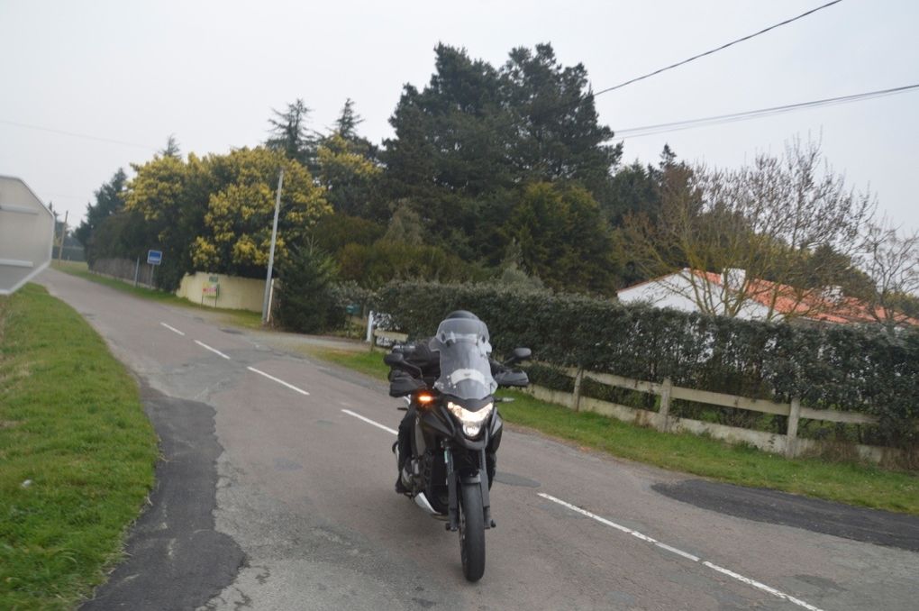 CR N°91 Noirmoutier par Serge et Betty le 15 mars 2015 (sous traité en partie par Dom et Marie Hélène)