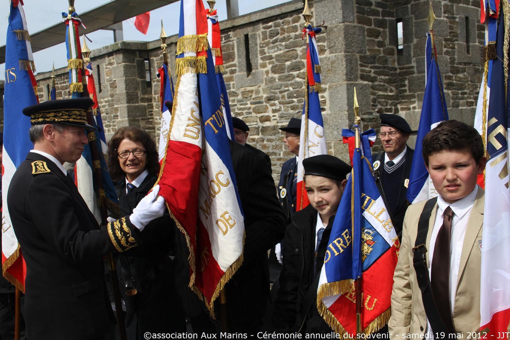 Samedi 19 mai 2012-cérémonie annuelle du souvenir à la mémoire des marins disparus entrant dans le cadre des journées de la mémoire maritime - 2ème partie
