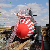Le Japon lance le Hakugei, un sous-marin de la classe Taigei