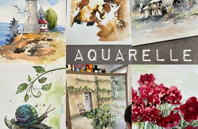 Atelier aquarelle avec Nicole Massiaux 