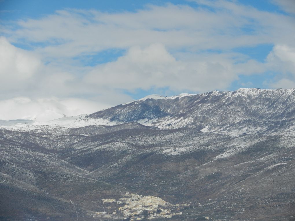 Quelques images de villes près de mon village Ofena