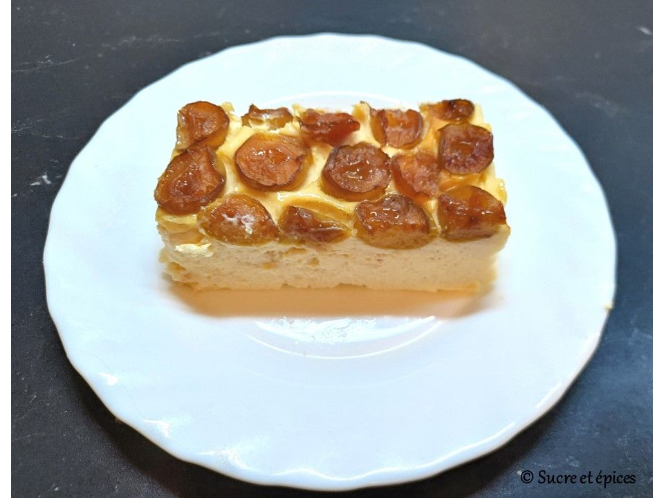 Cheesecake sans pâte aux mirabelles (sans gluten) - Recette en vidéo