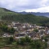 A velo dans les montagnes du Yunnan