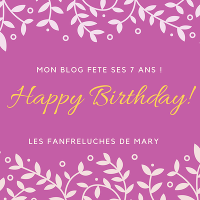 Anniblog : 7 ans ! 