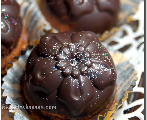 Mignardises sucrées au chocolat