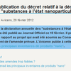 Nanomatériaux : le recensement est en cours