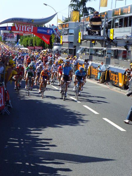 Juillet 2008 : Arrivée du Tour de France 2008 à Châteauroux
