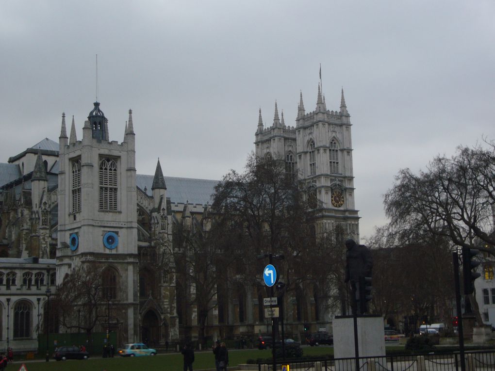 Big Ben
Buckingham Palace
Westminster Abbey
