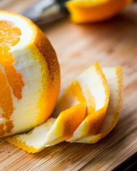 Les biens faits des peaux d'orange sur la santé