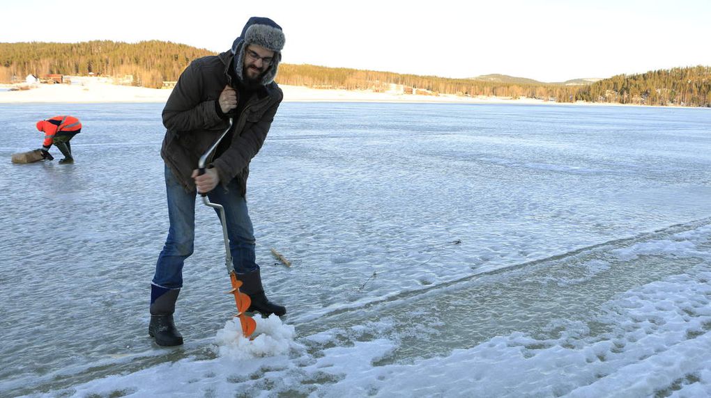 Pêche sur glace