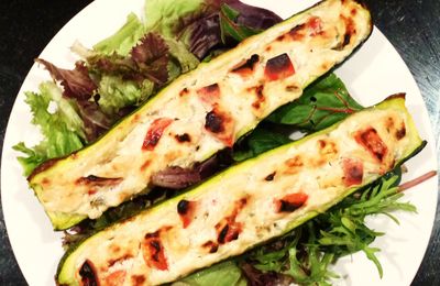 Courgettes farcies