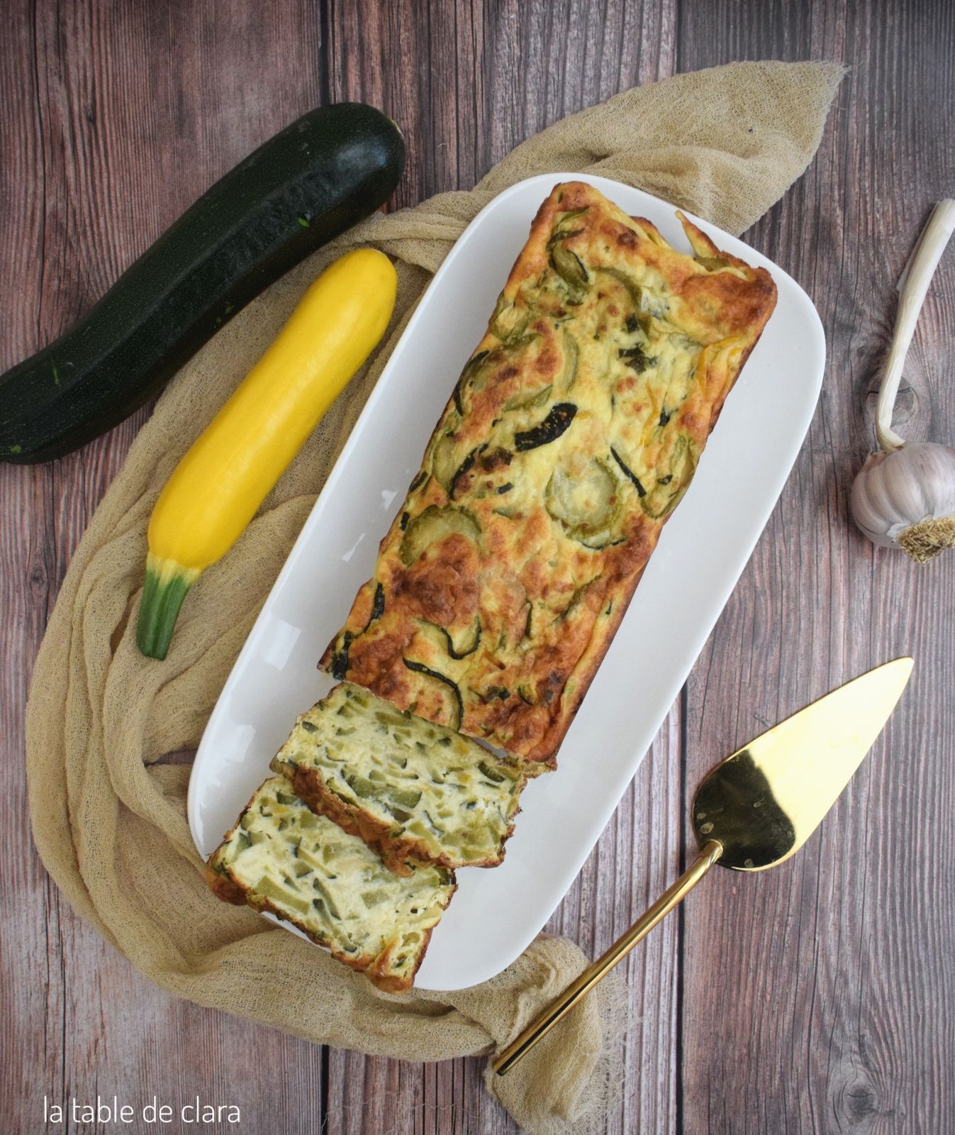 Terrine courgettes
