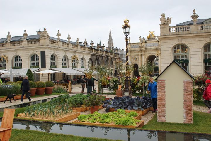 Nancy et son jardin Ephémère (Place Stanislas)