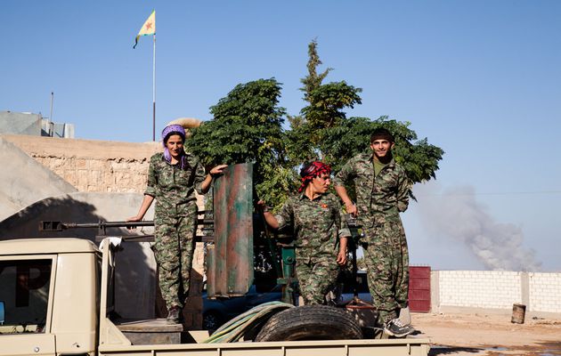 2 jours à Kobanê avec les camarades des YPJ/YPG...