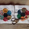 Patchwork : mes petites fleurs scrapy 