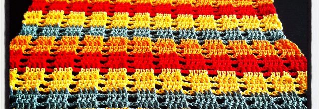 Chemin de table crocheté
