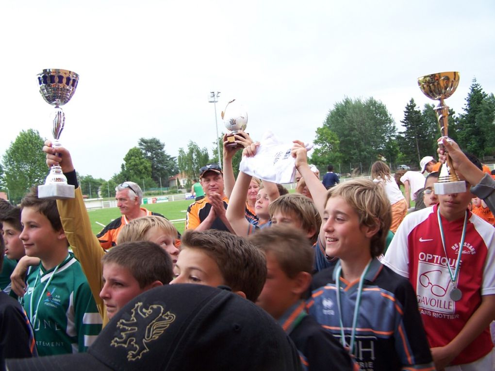 tournoi auquel ont brillamment participé les poussins et benjamins de Sevrey