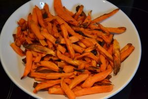 FRITES DE PATATES DOUCES