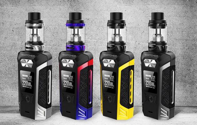 New Vaporesso Switcher Kit - The Most Masculine Looking Vaping Kit