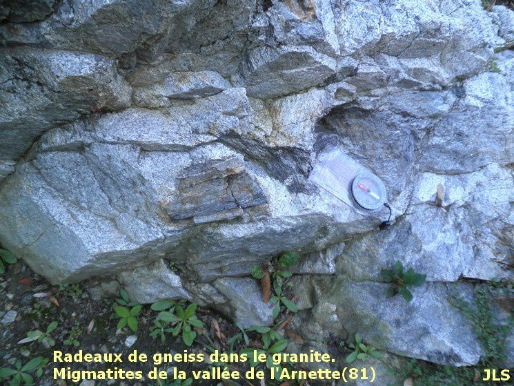 Du gneiss au granite