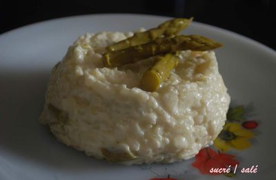 risotto aux asperges vertes et mascarpone