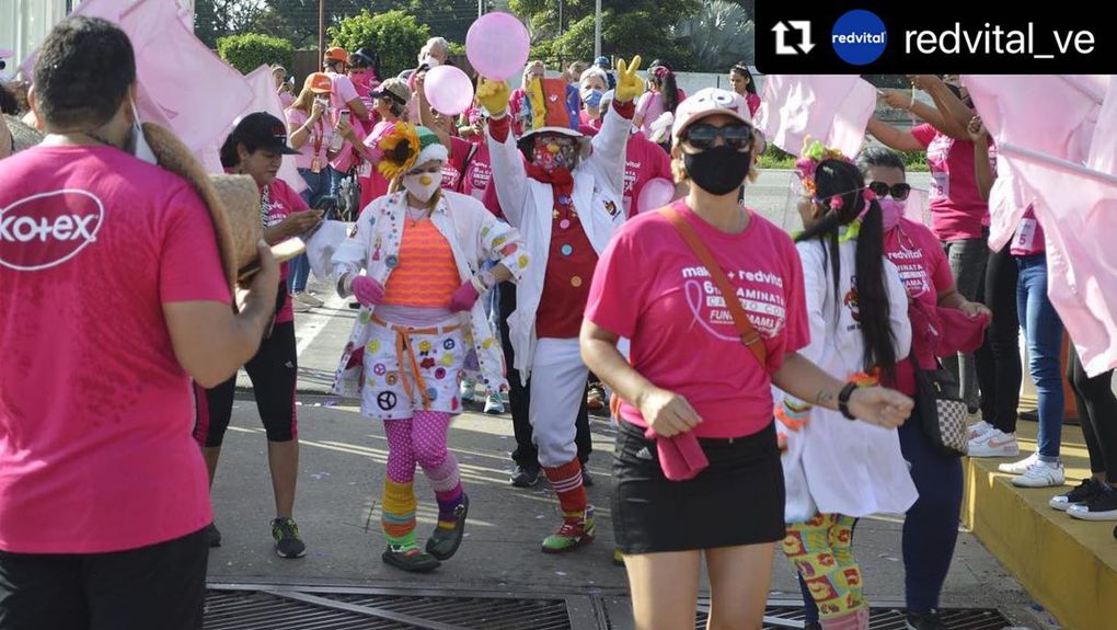 Sexta caminata 5K “Camino con Funcamama” cerró Mes Rosa de la lucha contra el cáncer de mama