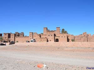 Kasbah Amridil  de Skoura, sur la route de Marrakech (Maroc en camping-car)