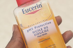 L’huile de douche Eucerin